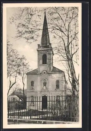 AK Wien, Unt.-St. Veit, Blick auf die Kapelle