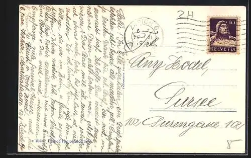 AK Zürich, Sihl - Post