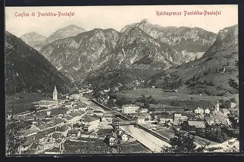 AK Pontebba, Confine di Pontebba-Pontafel, Reichsgrenze Pontebba-Pontafel