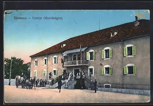 AK Cetinje / Cettigne, Königliches Palais