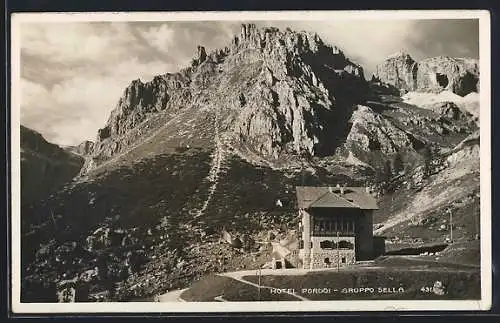 AK Pordoijoch, Hotel Pordoi, Gruppo Sella