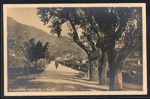 AK Bozen, Wassermauer-Promenade