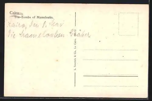 AK Cairo, The Tombs of Mamelouks