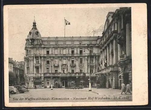 AK Wiesbaden, Hotel Nassauer Hof