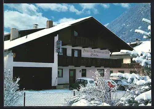 AK Gais /Pustertal, Pension Monika im Winter, Talfriedenstrasse 16