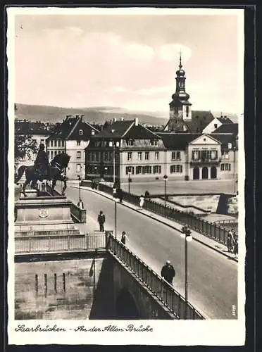 AK Saarbrücken, Partie an der alten Brücke