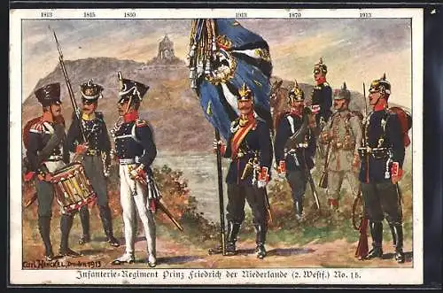 AK Infanterie-Regiment Prinz Friedrich der Niederlande (2. Westf.) Nr. 15