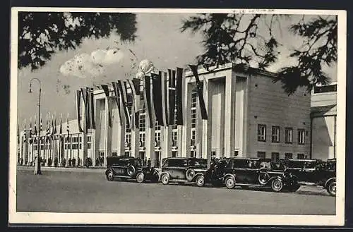 AK Wien, Frühjahrsmesse 1941, Südhalle der technischen Messe