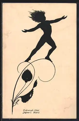 Künstler-AK Diefenbach: Göttl. Jugend I. Blatt 2