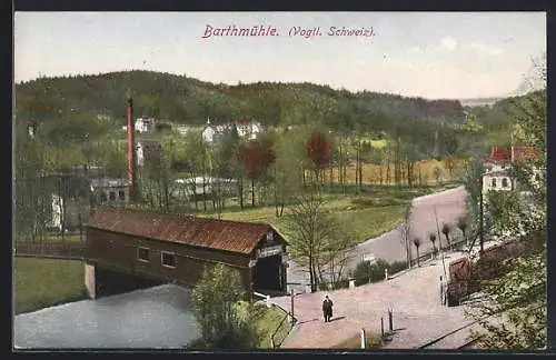 AK Barthmühle / Vogtl. Schweiz, Ortsansicht