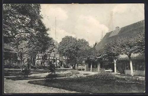 AK Emmingen /Soltau, Genesungshaus Stübeckshorn der Landes-Versicherungsanstalt Hannover