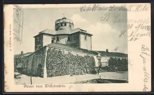 AK Wilhelmstein, Blick auf die Festung