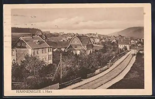 AK Hahnenklee i. Harz, Teilansicht der Ortschaft