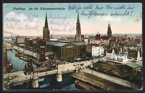 AK Duisburg, An der Schwanentorbrücke