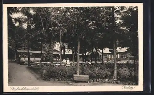 AK Grossschönau i. Sa., Restaurant Hutberg, Inh. Gustav Tampe