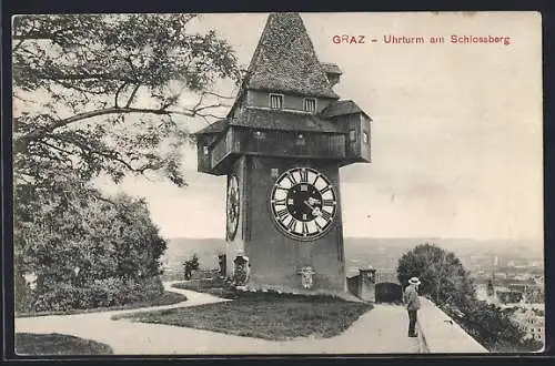 AK Graz, Uhrturm am Schlossberg