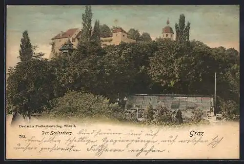 AK Graz, am Schlossberg