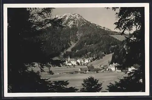 AK Seewiesen, Ortsansicht vom Wald aus