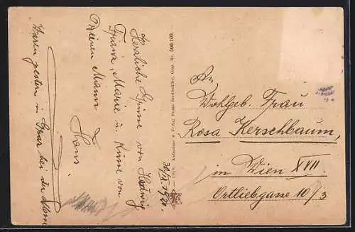 AK Graz, Blick auf die 3 Brücken