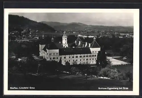 AK Graz, Blick auf Schloss Eggenberg