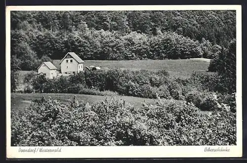 AK Dorndorf / Lahn, Blick auf die Biberschänke