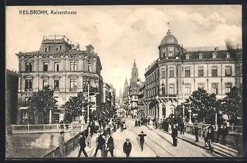 AK Heilbronn, Partie in der Kaiserstrasse