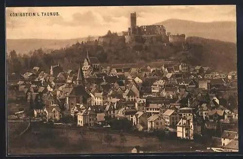 AK Königstein / Taunus, Ortsansicht