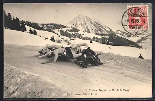 AK Leysin, En Bob-Sleigh