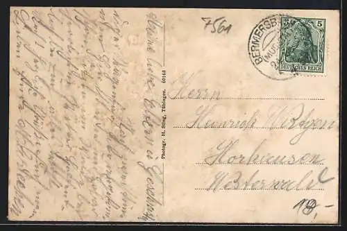 AK Forbach, Restaurant Waldhaus Rote Lache