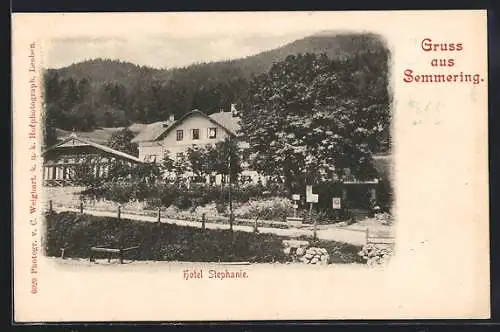 AK Semmering, Das Hotel Stephanie