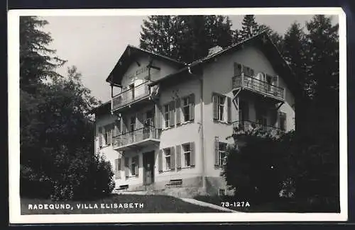 AK Radegund, Hotel Villa Elisabeth