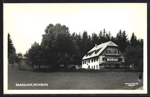 AK Semriach, Gasthof Brandlhof am Rechberg v. Josef Orlis