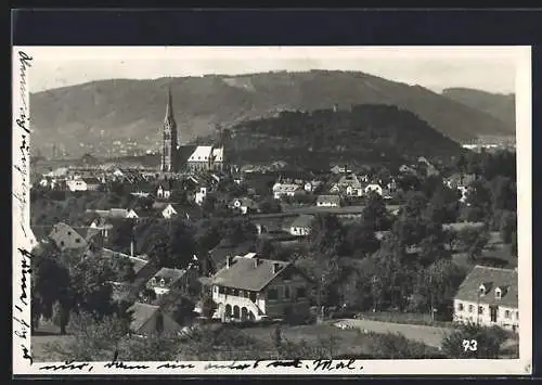 AK Graz, Ortsansicht von Lustbühel