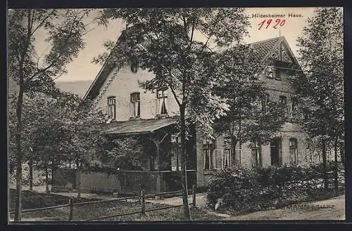 AK Wildemann i. Harz, Kinderheim Hildesheimer Haus