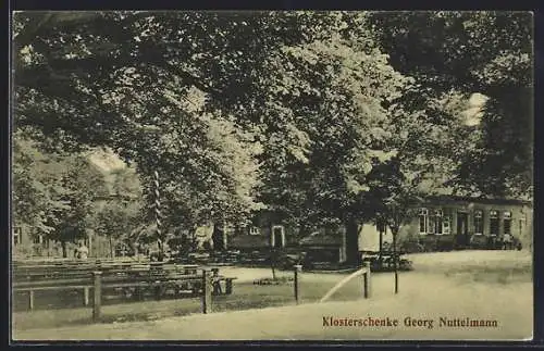 AK Hude / Oldenburg, Gasthaus Klosterschenke Georg Nuttelmann