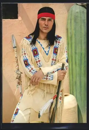 AK Bad Segeberg, Karl-May-Spiele 2007, Winnetou I, Erol Sander als Winnetou