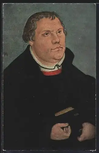 AK Portrait von Martin Luther