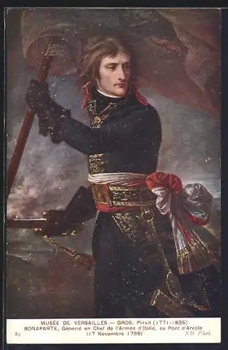 AK Musée de Versailles, général en chef de l'armée Bonaparte