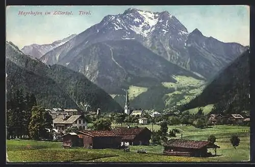 AK Mayrhofen, Ortsansicht