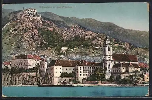 AK Dürnstein in der Wachau, Blick auf den Ort