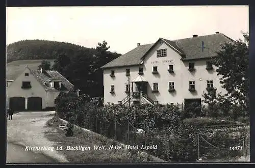 AK Kirchschlag i.d. Buckligen Welt, Hotel Lepold