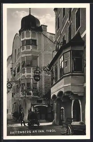 AK Rattenberg am Inn, Strassenpartie