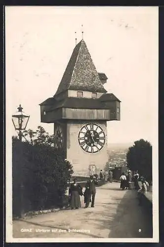 AK Graz, Uhrturm auf dem Schlossberg