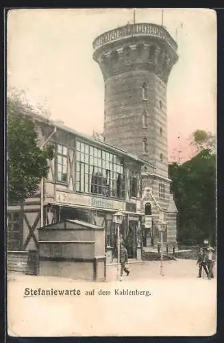 AK Wien, Stefaniewarte auf dem Kahlenberg