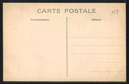 AK Parachute Bonnet expérimenté par l`aviateur Pégoud à bord d`un monoplan Blériot, Fallschirmsprung