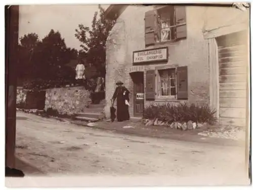 Fotografie unbekannter Fotograf, Ansicht Mauborget, Boulangerie Paul Champod