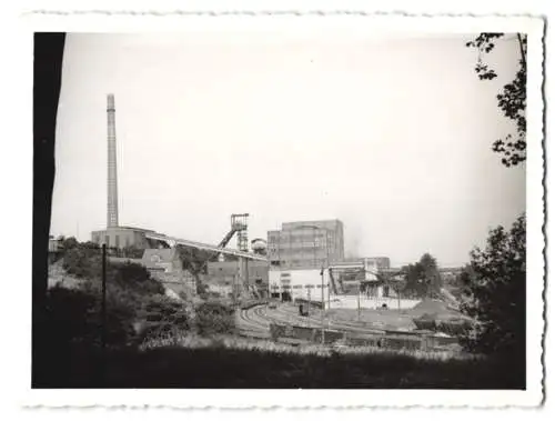 Fotografie unbekannter Fotograf, Ansicht Göttelborn, Blick nach der Grube Göttelborn