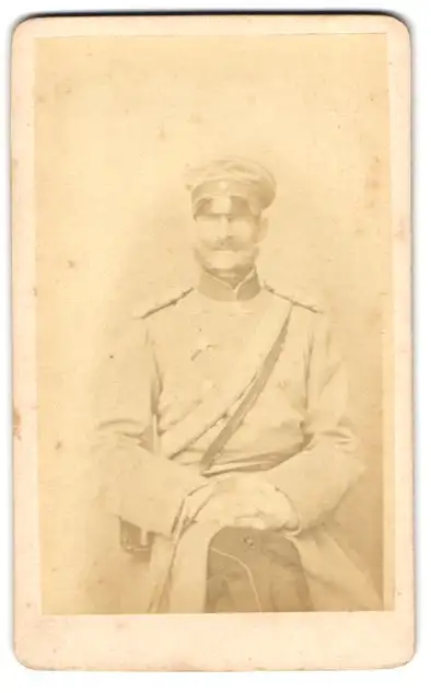 Fotografie Gustav Kleine, Naugard, Prinz Albrecht von Preussen in Uniform mit Halsorden 0