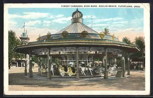 AK Cleveland, OH, Finest Carousal Ever Made, Euclid Beach