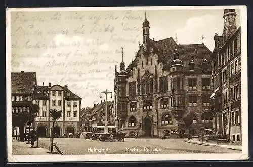 AK Helmstedt, Markt und Rathaus